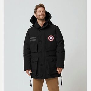 NEW Canada Goose Macculloch Parka Mens Medium Black Nior